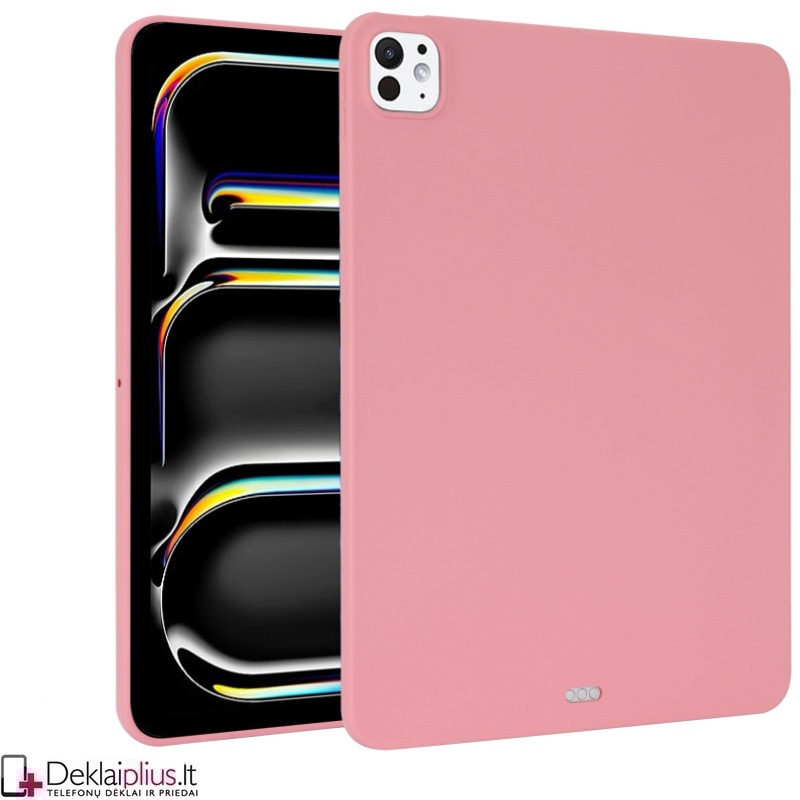 Liquid Air silikoninis rausvas dėklas (Apple Ipad Pro 11 (2024-2025) Liquid Air silikoninis rausvas dėklas (Apple Ipad Pro 11 (2024-2025)